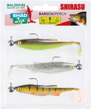 Shad 2 GO Zielfischset Barsch