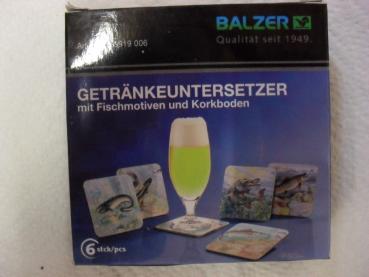 6-teiliges Bierdeckel-Set