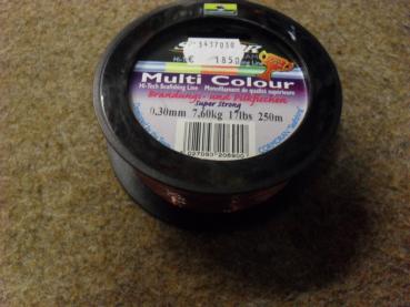 Multi Colour Monofil, 4 farbig