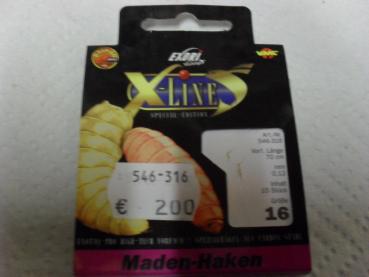 X-Line Maden-Haken