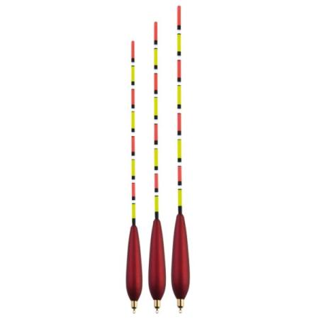Vorgebleite Waggler mit Multiccolor Antenne